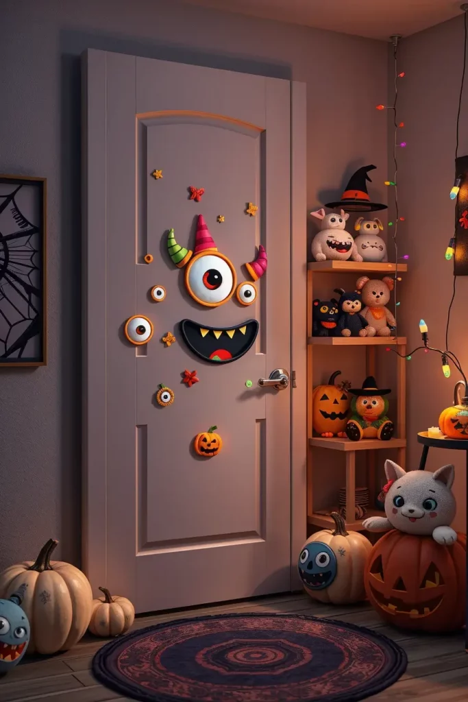 65 Cute Halloween Door Decorations 2025 to Make Your Entryway Adorably Spooky