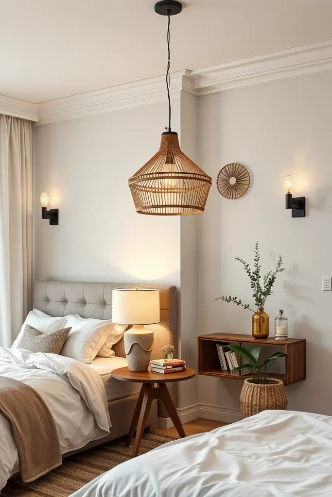 62 Bedroom With Organic Shapes And Natural Tones: Calming Design Ideas