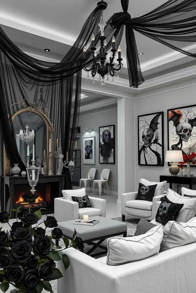 63 Beautiful Halloween Decorations for Home 2025 — Modern, Realistic & Elegant Ideas