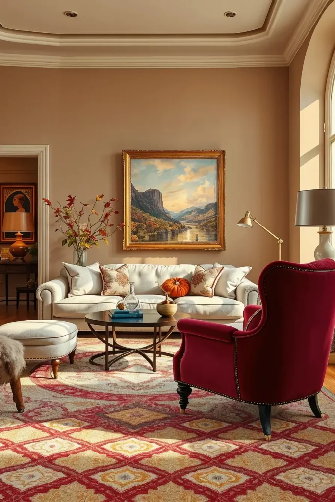 64 Modern Fall Living Room Colors to Refresh Your Space This Season