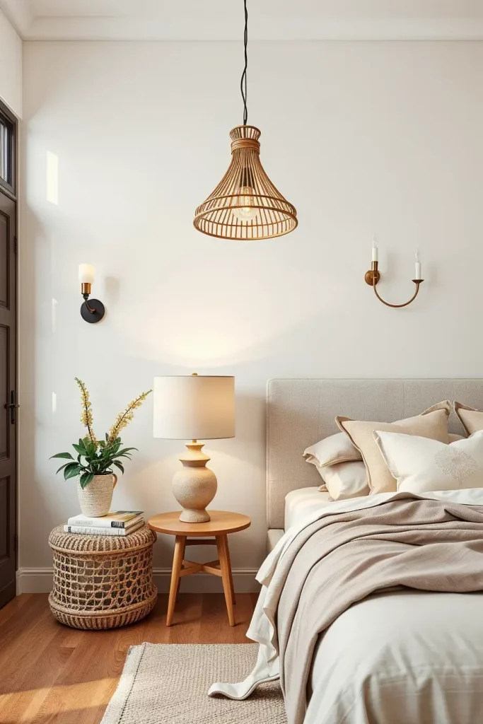 62 Bedroom With Organic Shapes And Natural Tones: Calming Design Ideas