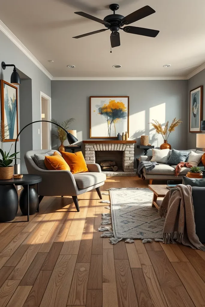 64 Modern Fall Living Room Colors to Refresh Your Space This Season