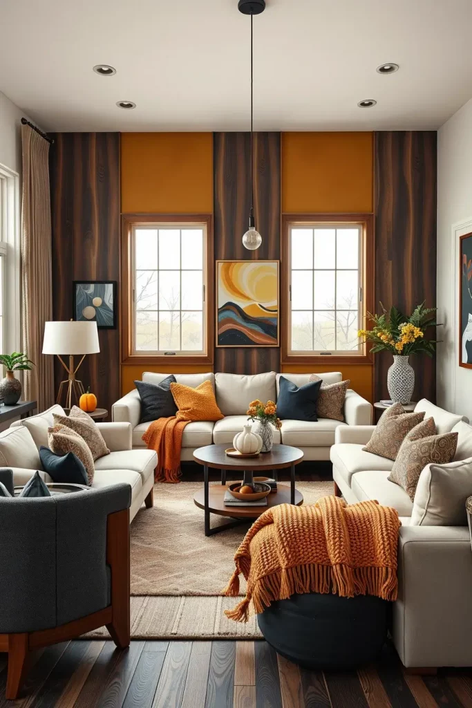 64 Modern Fall Living Room Colors to Refresh Your Space This Season