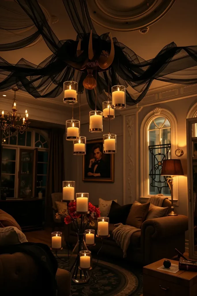 64 Halloween Living Room Decor Ideas 2025 for a Stylish and Spooky Interior