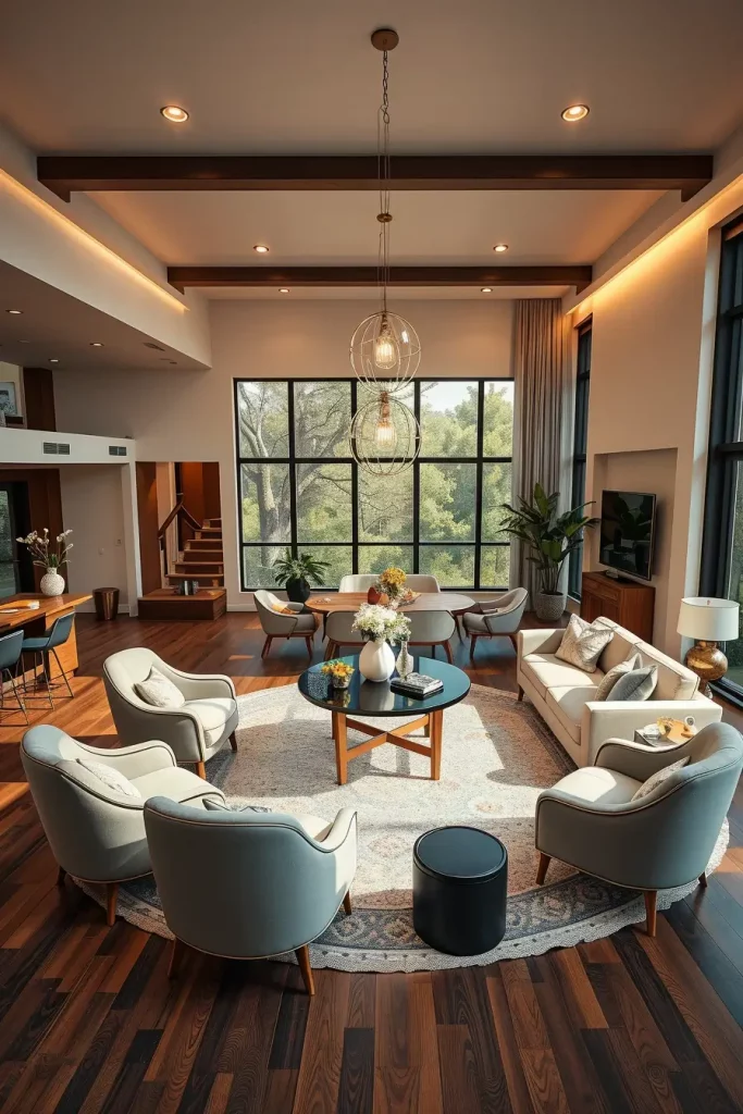 63 Curved Living Room Furniture Ideas for Stylish and Modern Interiors