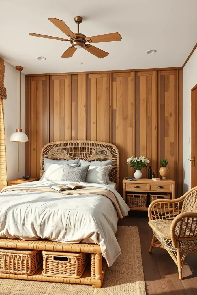 62 Bedroom With Organic Shapes And Natural Tones: Calming Design Ideas