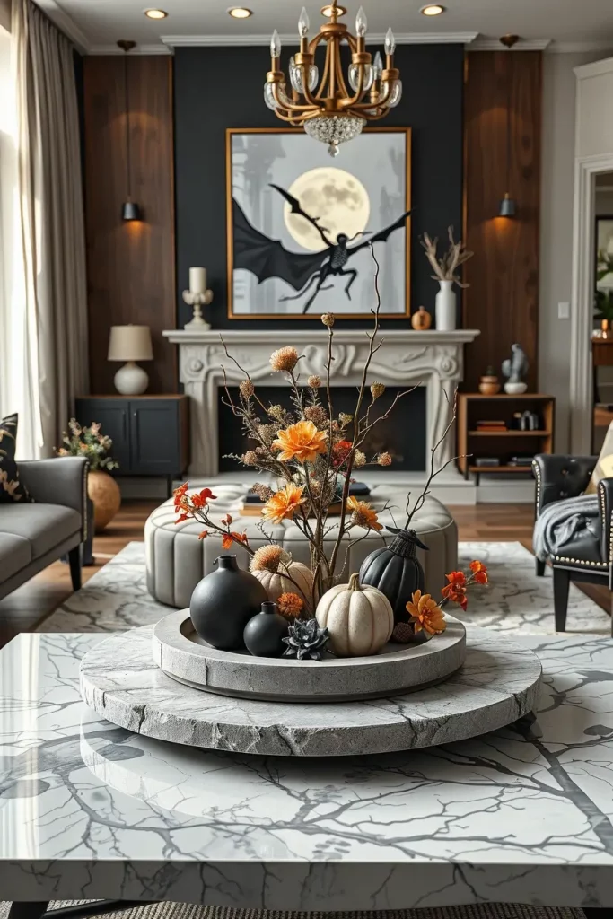 64 Halloween Living Room Decor Ideas 2025 for a Stylish and Spooky Interior