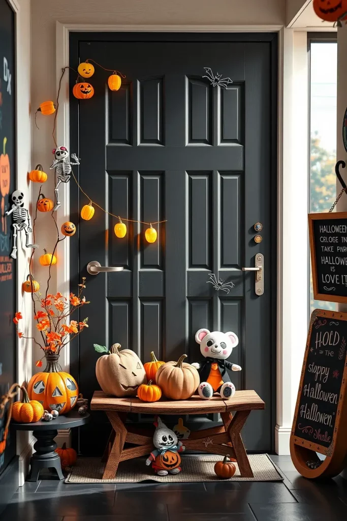 65 Cute Halloween Door Decorations 2025 to Make Your Entryway Adorably Spooky