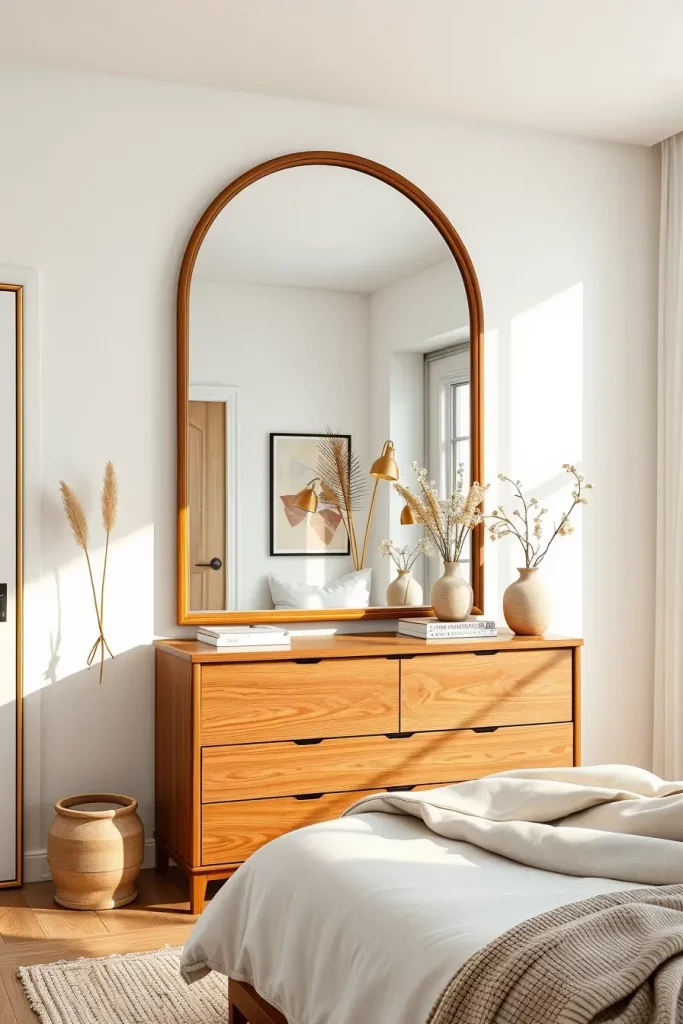 62 Bedroom With Organic Shapes And Natural Tones: Calming Design Ideas