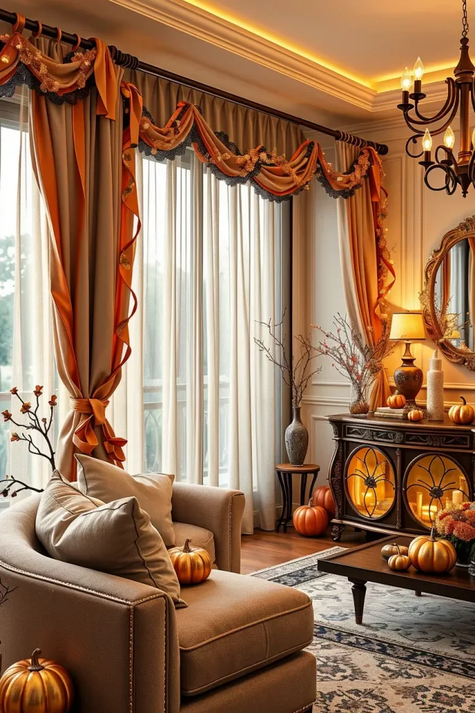 64 Halloween Living Room Decor Ideas 2025 for a Stylish and Spooky Interior