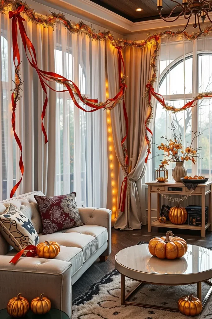 64 Halloween Living Room Decor Ideas 2025 for a Stylish and Spooky Interior