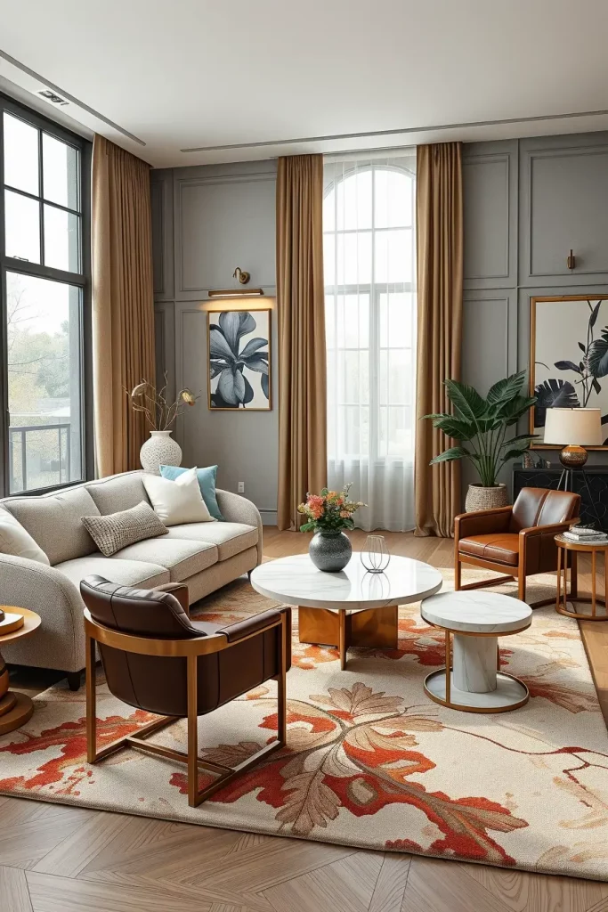 63 Curved Living Room Furniture Ideas for Stylish and Modern Interiors