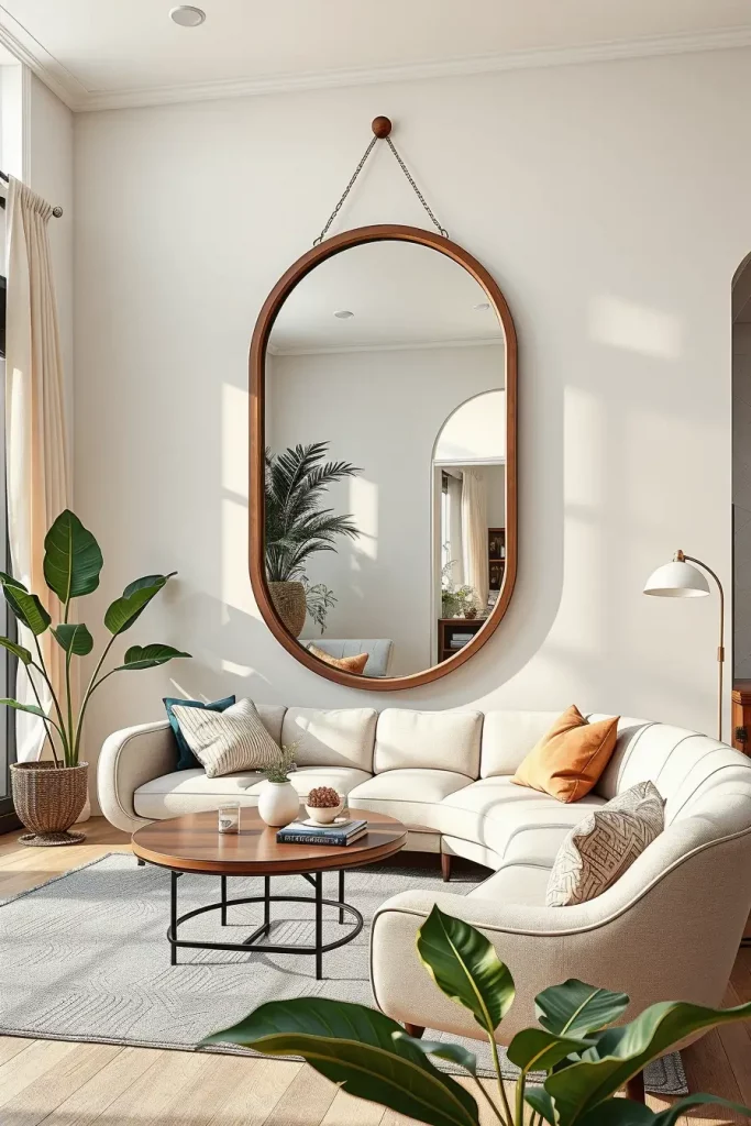 64 Living Room With Organic Shapes and Natural Tones: Stylish and Cozy Ideas