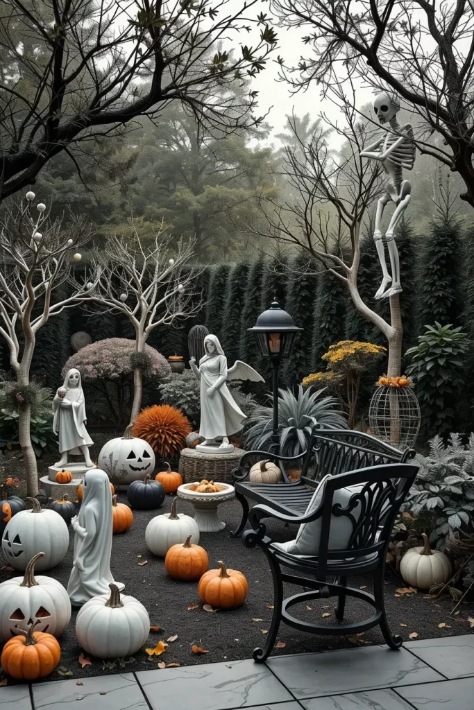 64 Trendy Halloween Garden Ideas 2025: Stylish & Spooky Outdoor Inspiration