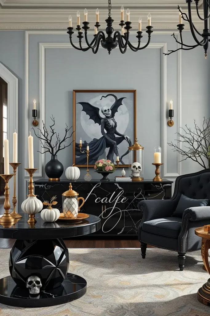64 Halloween Living Room Decor Ideas 2025 for a Stylish and Spooky Interior