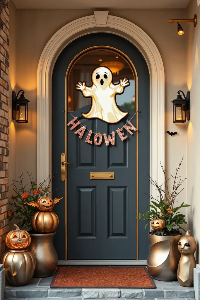 65 Cute Halloween Door Decorations 2025 to Make Your Entryway Adorably Spooky
