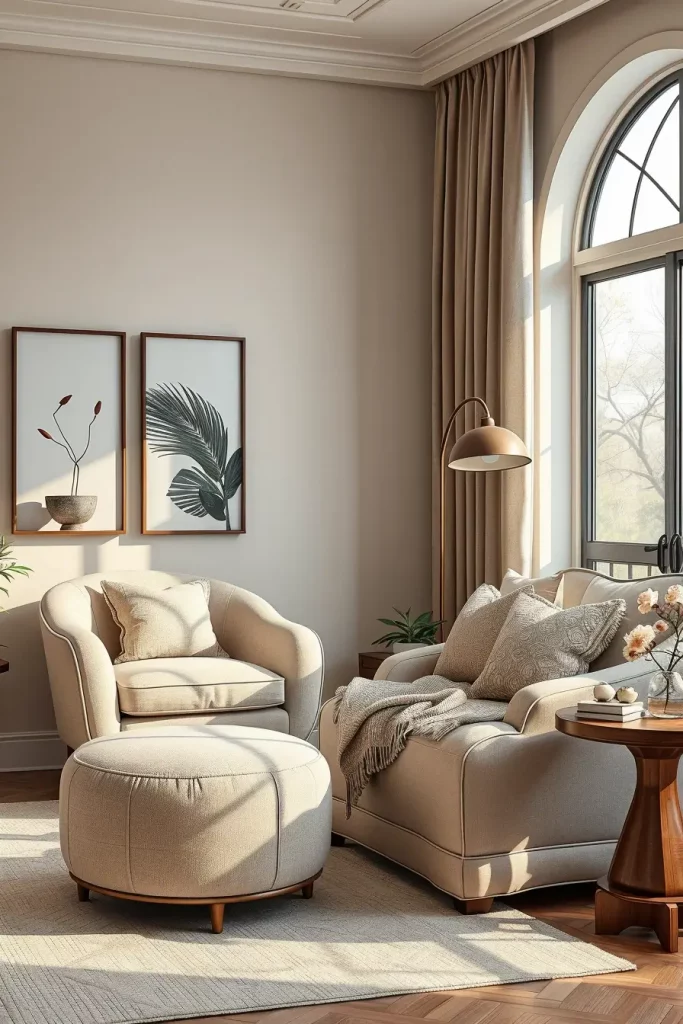 62 Bedroom With Organic Shapes And Natural Tones: Calming Design Ideas