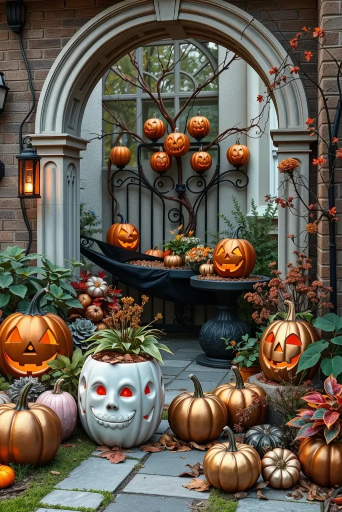 64 Trendy Halloween Garden Ideas 2025: Stylish & Spooky Outdoor Inspiration