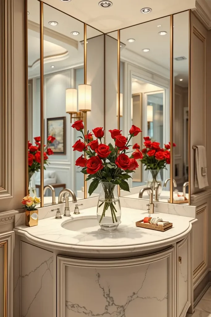 63 Red Accents in the Bathroom: Stylish Ideas for a Bold and Modern Space