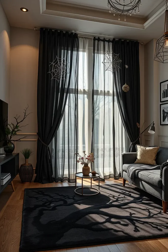 64 Halloween Living Room Decor Ideas 2025 for a Stylish and Spooky Interior