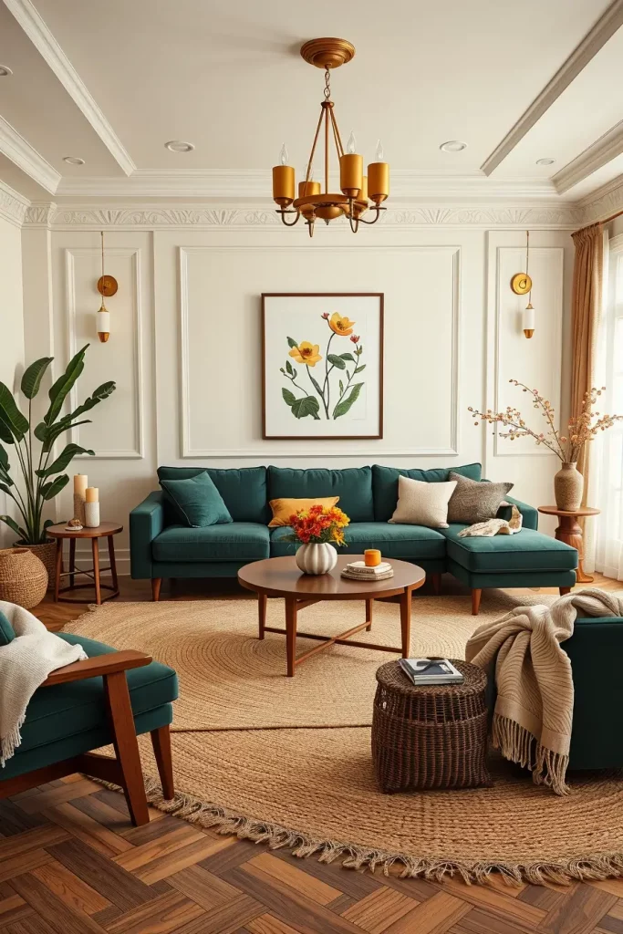 64 Modern Fall Living Room Colors to Refresh Your Space This Season