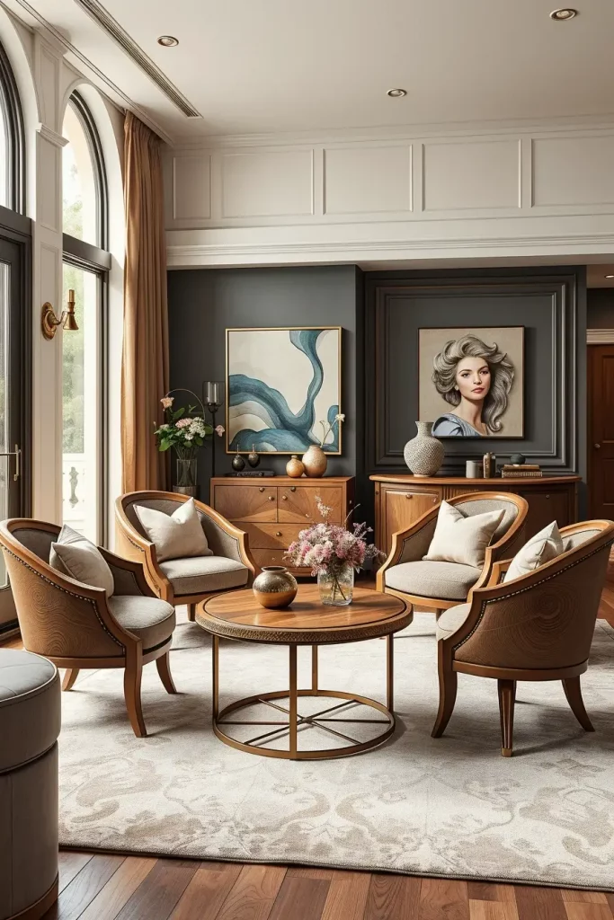 63 Curved Living Room Furniture Ideas for Stylish and Modern Interiors