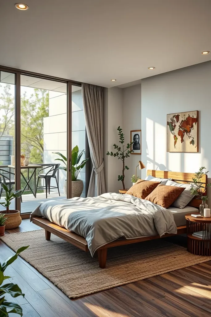 62 Bedroom With Organic Shapes And Natural Tones: Calming Design Ideas