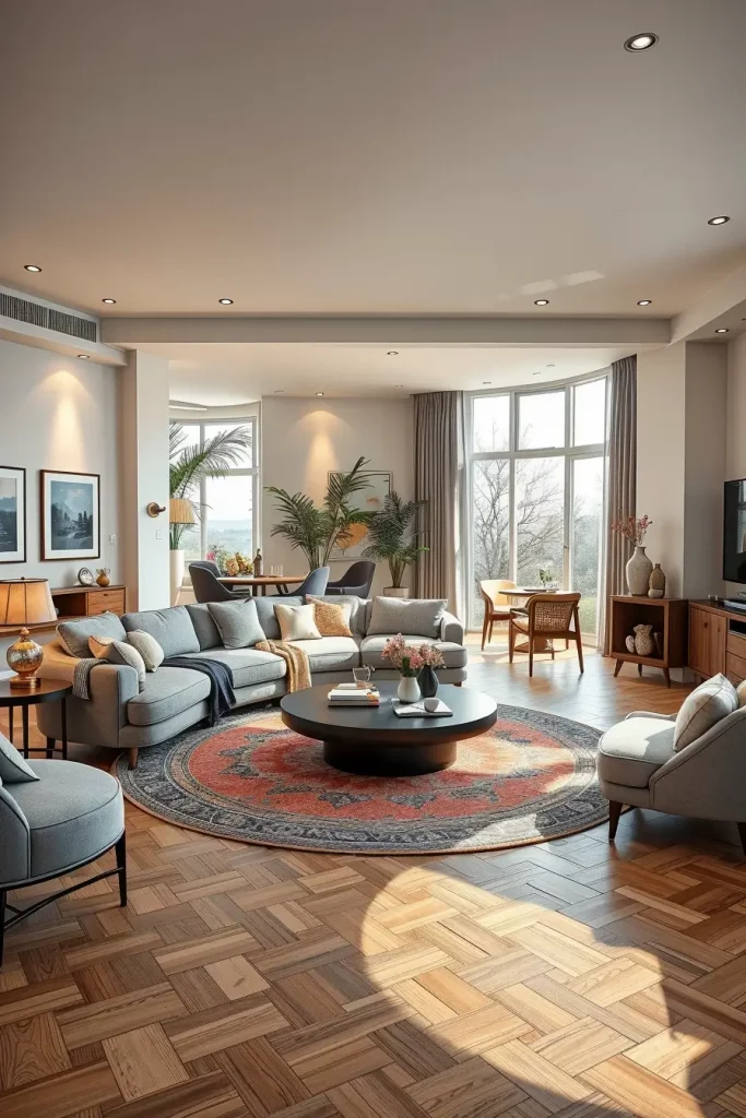 63 Curved Living Room Furniture Ideas for Stylish and Modern Interiors