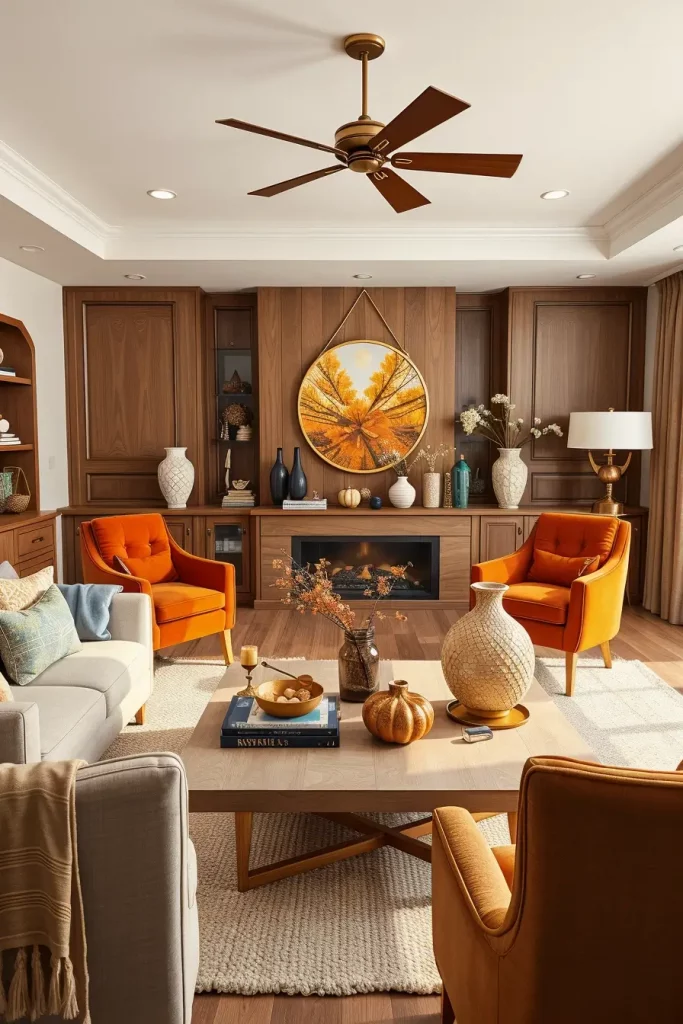 64 Modern Fall Living Room Colors to Refresh Your Space This Season