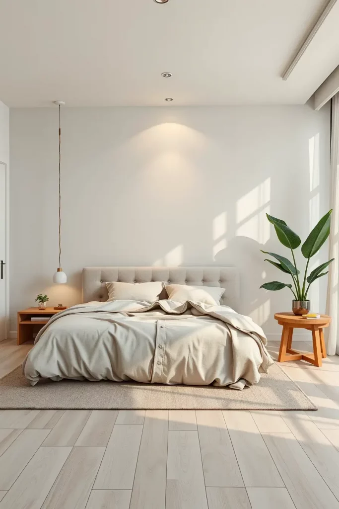 62 Bedroom With Organic Shapes And Natural Tones: Calming Design Ideas
