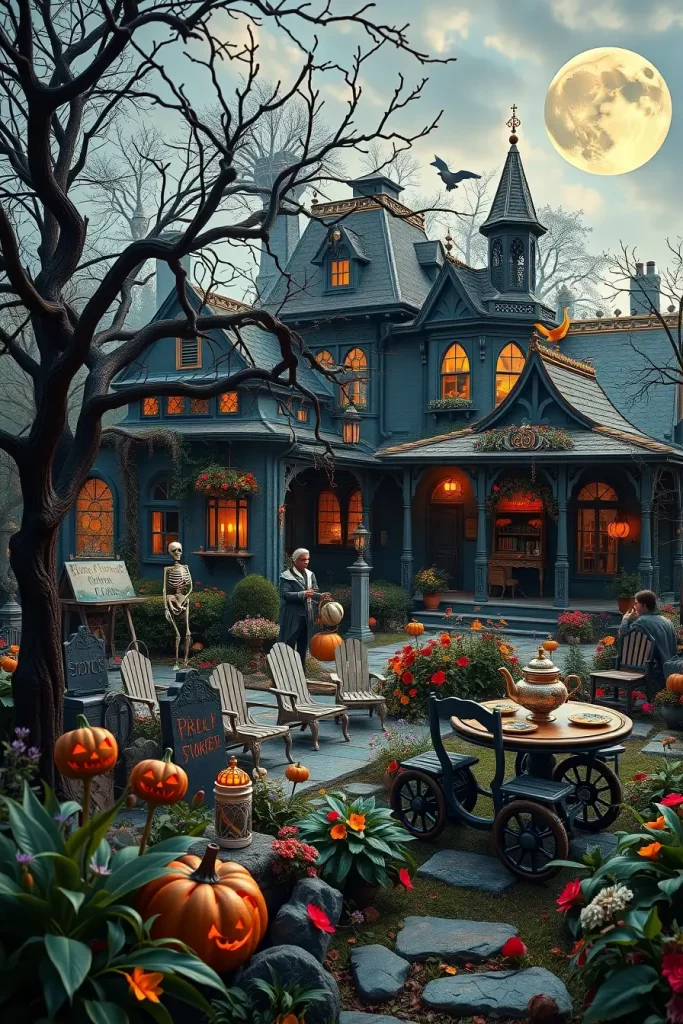 64 Trendy Halloween Garden Ideas 2025: Stylish & Spooky Outdoor Inspiration