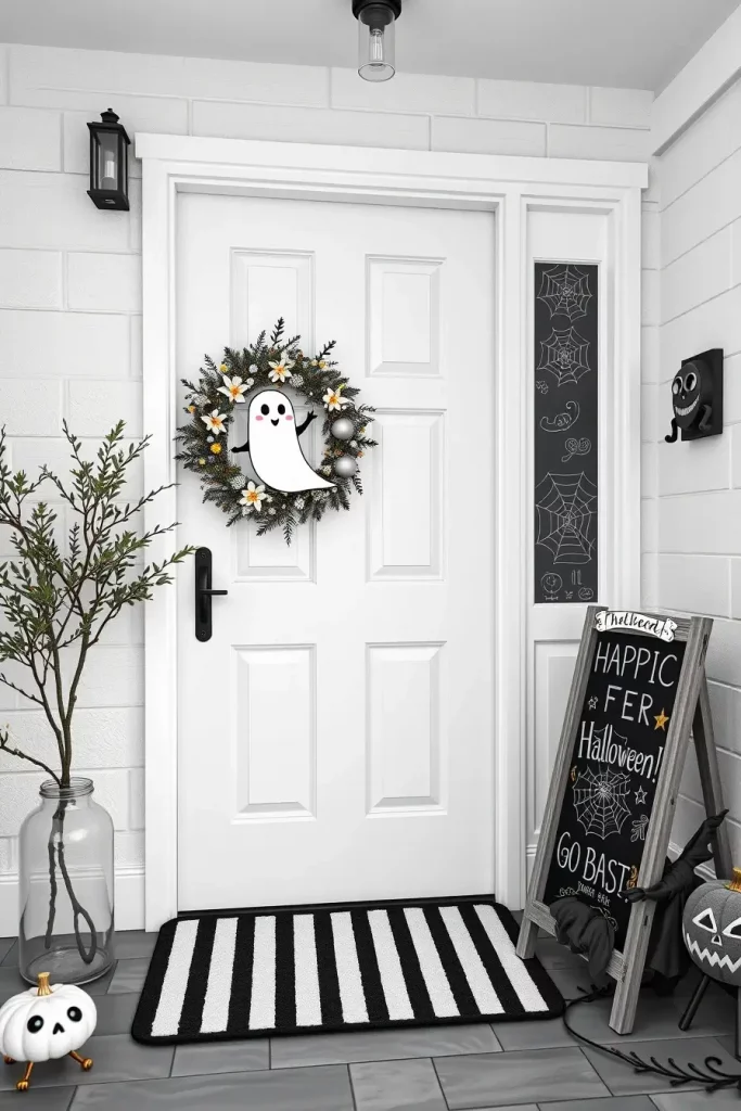65 Cute Halloween Door Decorations 2025 to Make Your Entryway Adorably Spooky