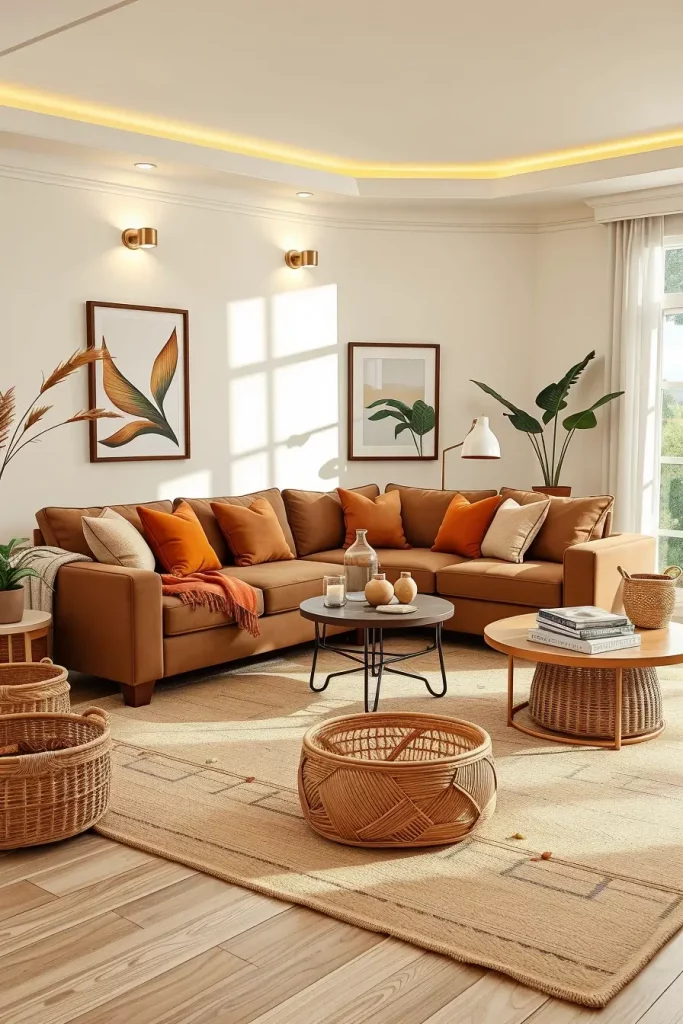 64 Modern Fall Living Room Colors to Refresh Your Space This Season
