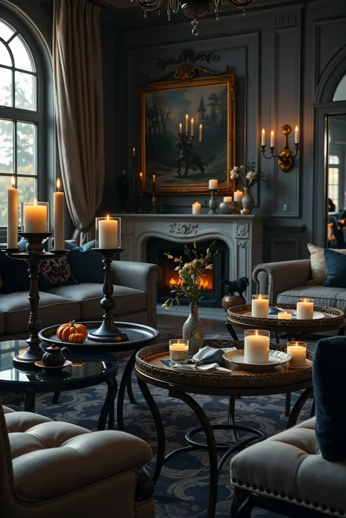 64 Halloween Living Room Decor Ideas 2025 for a Stylish and Spooky Interior