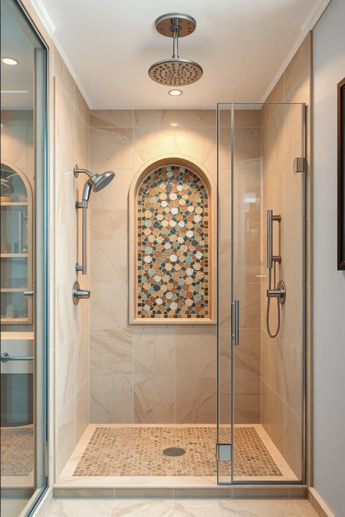 64 Curved Bathroom Decor Ideas to Transform Your Space with Soft Geometry