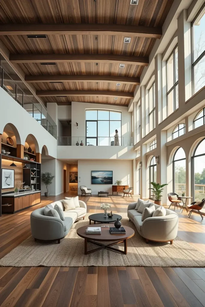 63 Curved Living Room Furniture Ideas for Stylish and Modern Interiors