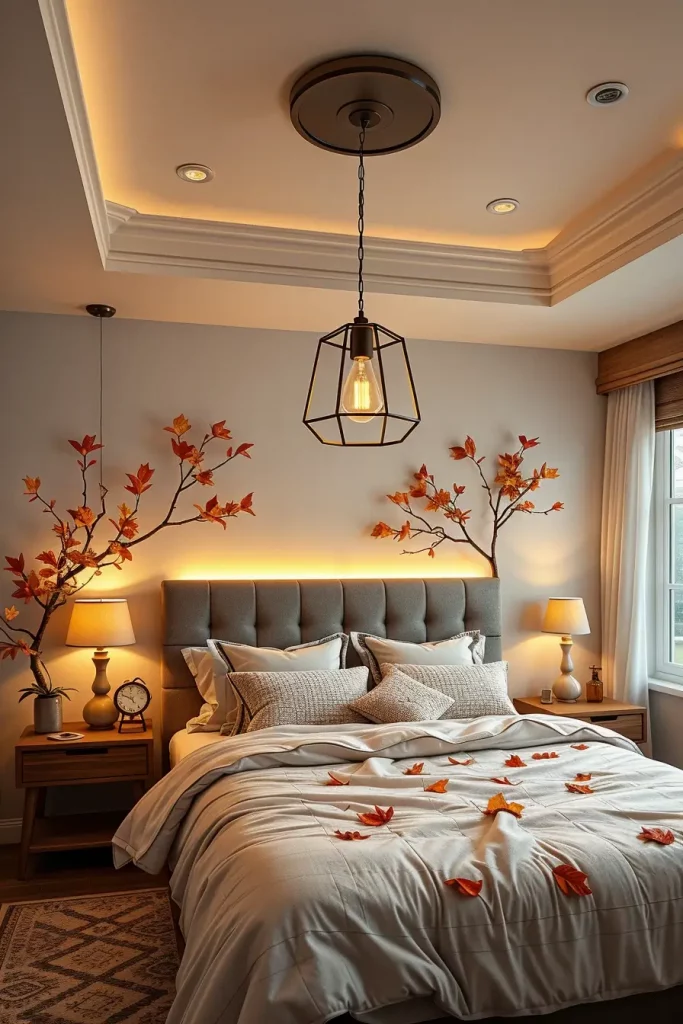 65 Autumn Bedroom Design Inspiration for a Cozy and Stylish Fall Retreat
