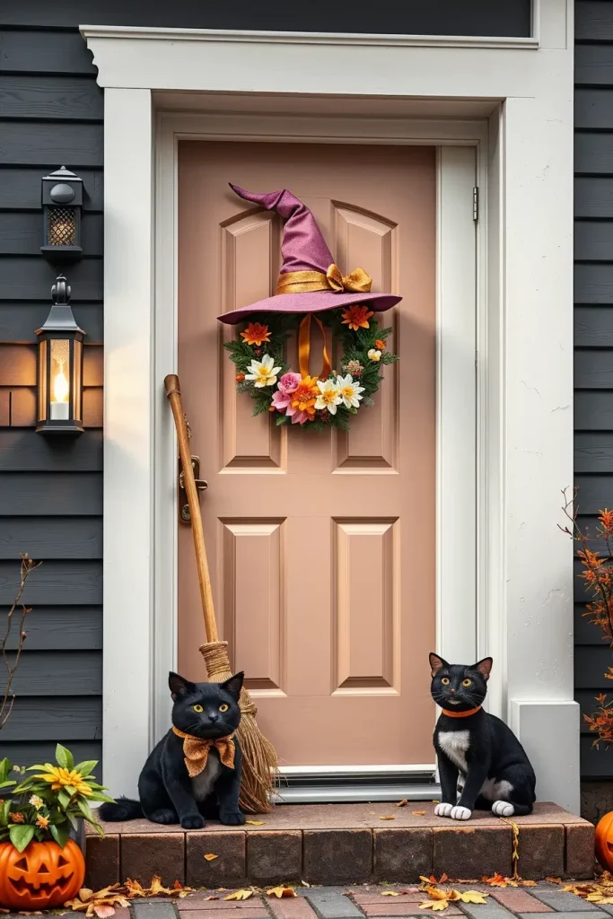 65 Cute Halloween Door Decorations 2025 to Make Your Entryway Adorably Spooky