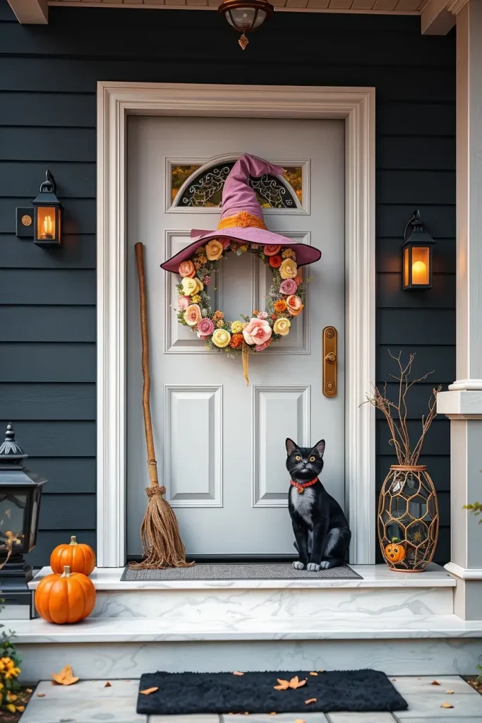 65 Cute Halloween Door Decorations 2025 to Make Your Entryway Adorably Spooky