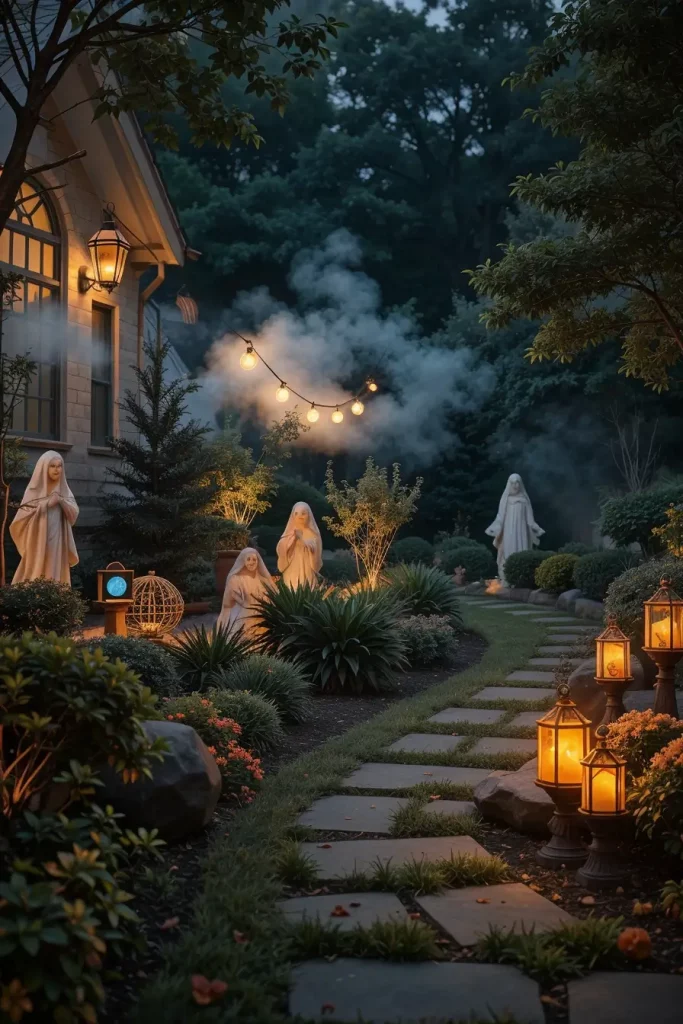 64 Trendy Halloween Garden Ideas 2025: Stylish & Spooky Outdoor Inspiration