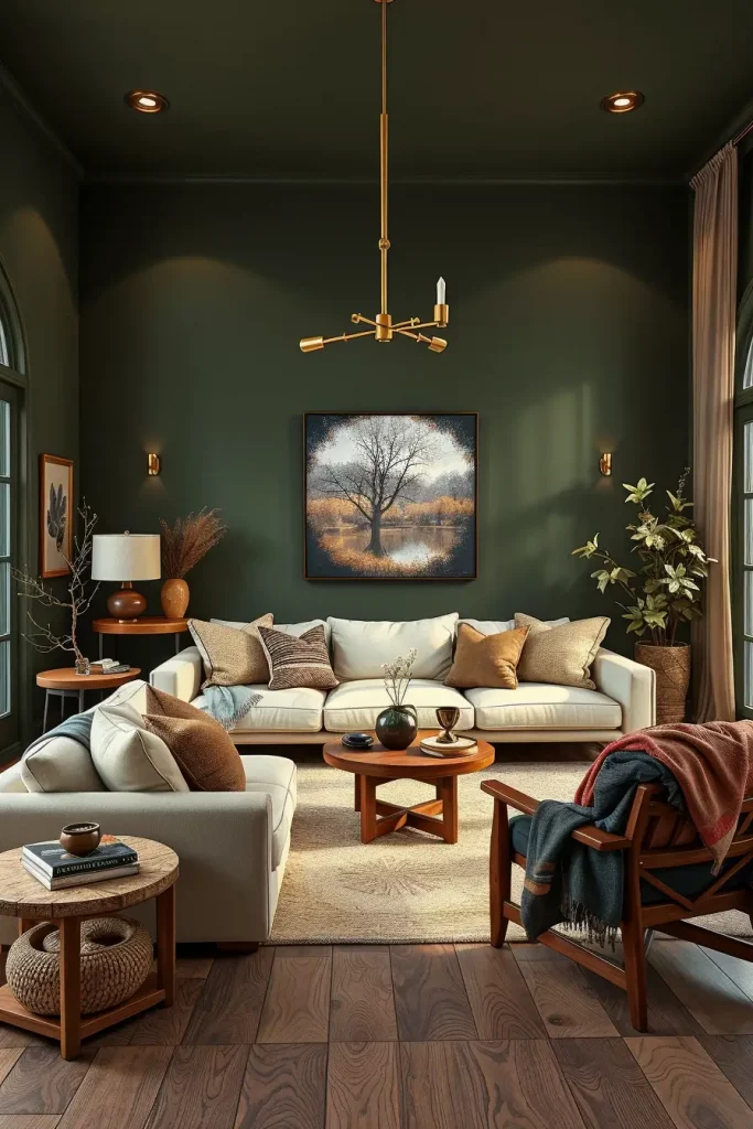 64 Modern Fall Living Room Colors to Refresh Your Space This Season