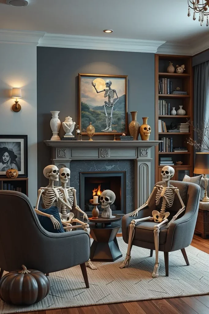 64 Halloween Living Room Decor Ideas 2025 for a Stylish and Spooky Interior