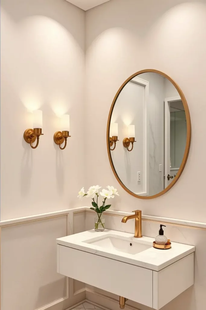 64 Curved Bathroom Decor Ideas to Transform Your Space with Soft Geometry