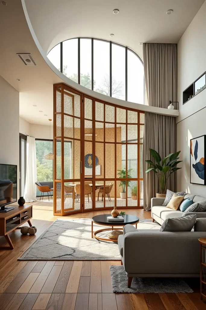 64 Living Room With Organic Shapes and Natural Tones: Stylish and Cozy Ideas