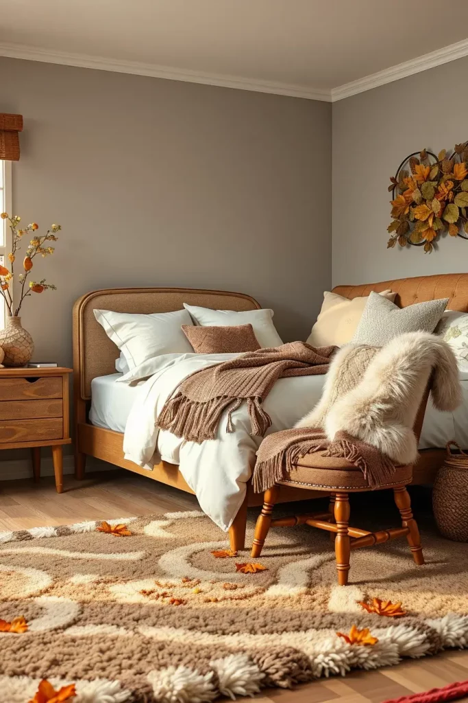 65 Autumn Bedroom Design Inspiration for a Cozy and Stylish Fall Retreat
