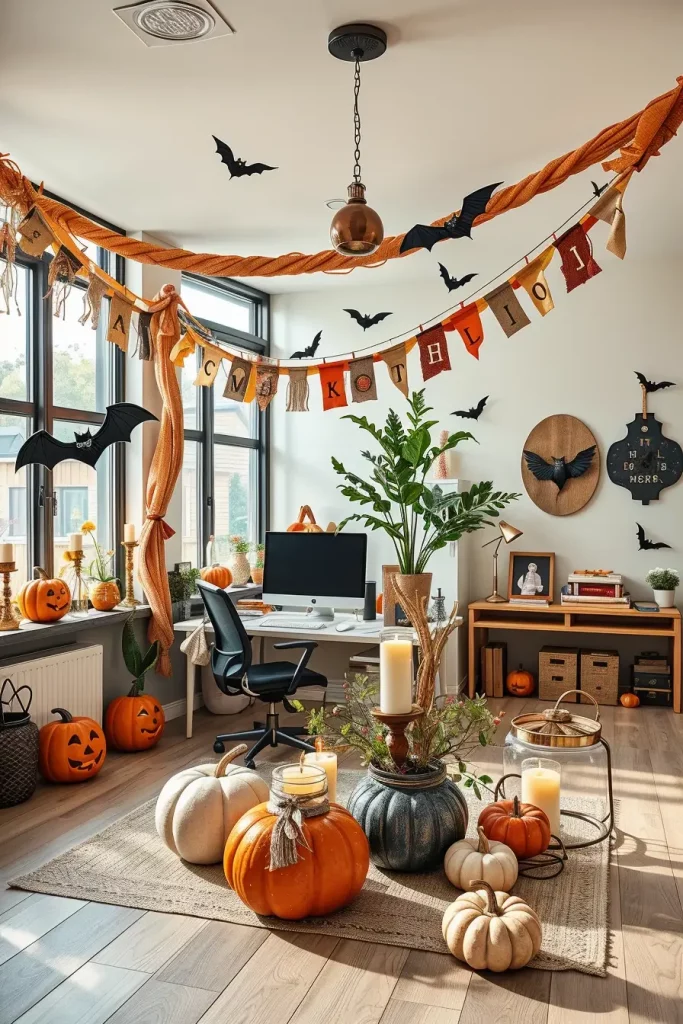 65 Office Halloween Decorations Ideas 2025: Stylish, Comical, and Modern Decor for Contemporary Workspaces
