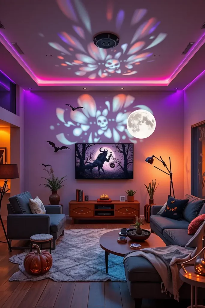 64 Halloween Living Room Decor Ideas 2025 for a Stylish and Spooky Interior