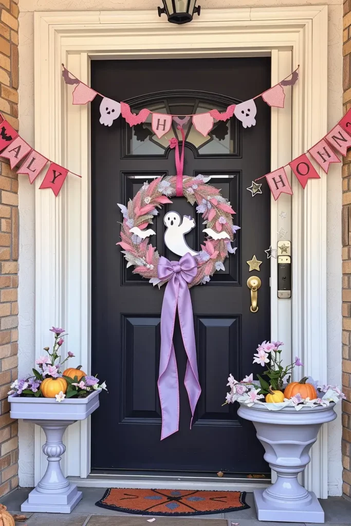 65 Cute Halloween Door Decorations 2025 to Make Your Entryway Adorably Spooky