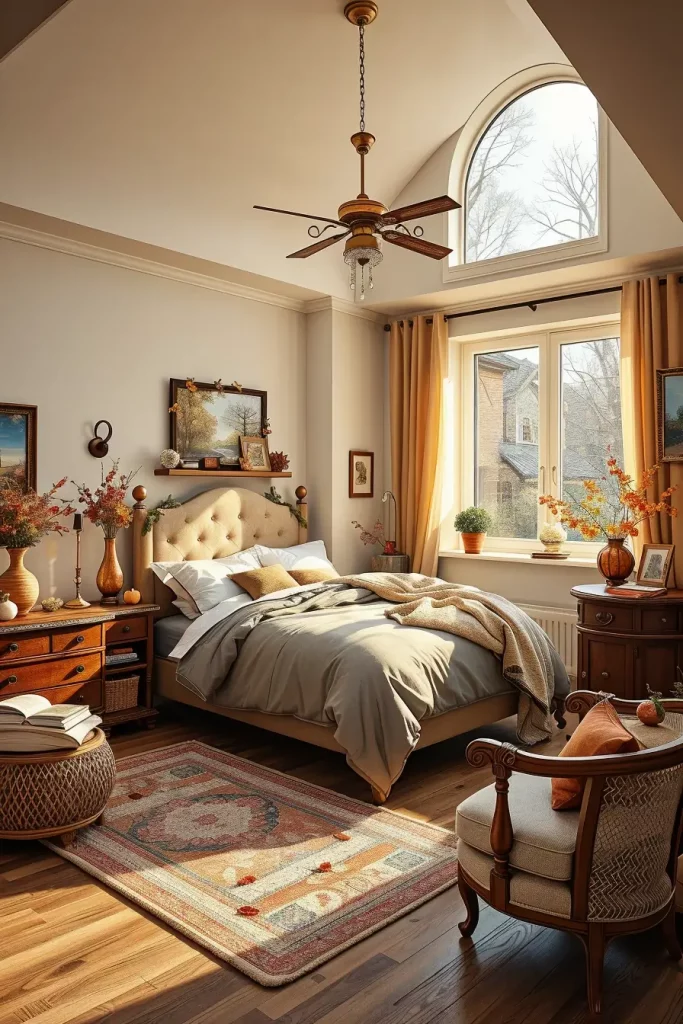 65 Autumn Bedroom Design Inspiration for a Cozy and Stylish Fall Retreat