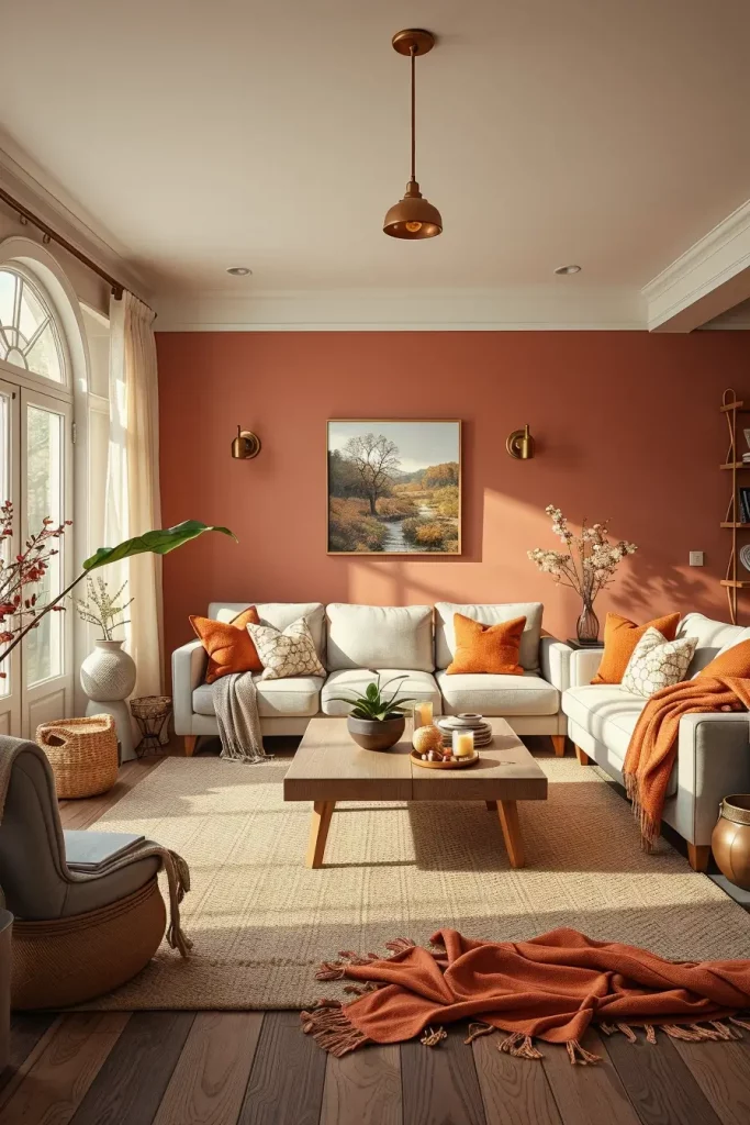 64 Modern Fall Living Room Colors to Refresh Your Space This Season